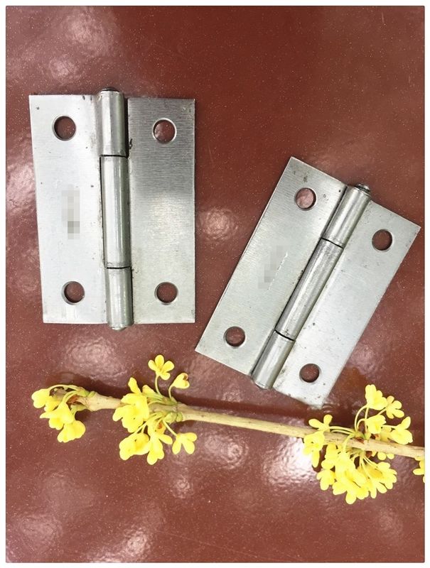 Anti Rust Oil Painting Metal Door Hinges Small Size Bright Color High