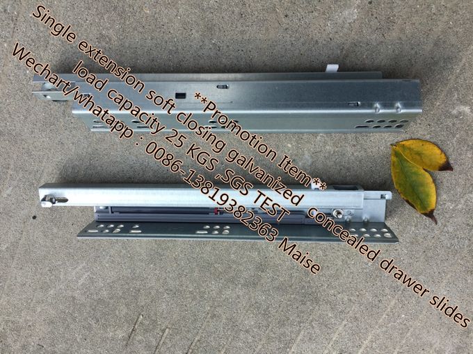 Sgs Test American Type Heavy Duty Undermount Soft Close Drawer