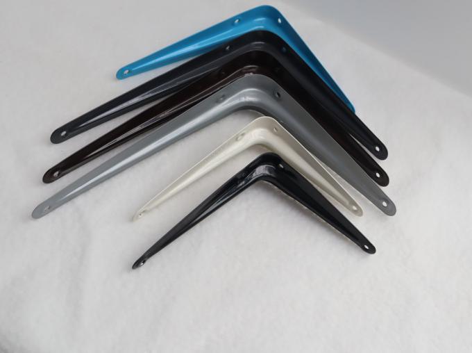 0.7mm 0.8mm Z C Shaped Upright Shelving Brackets