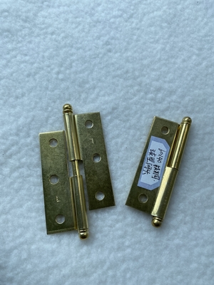 50x40mm H Cabinet Hinges Removable Gold Color Brass Color Ball Tip