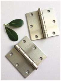 Two Ball Ball Bearing Hinges For Interior Doors Satin Nickel Steel High Durability