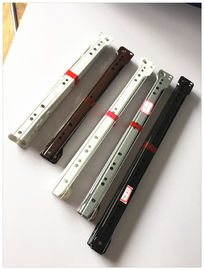 Oem Odm Fgv Drawer Slides , Concealed Drawer Runners Black Color