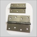 Bright Unpolished Heavy Duty Garden Gate Hinges , Ms Cabinet Door Hinges High Security
