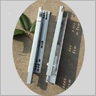 Galvanized  full extension single extension undermount  mental soft closing  drawer silde for cabinet furniture fitting