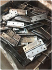 2 Hole 0.7mm Thickness Cast Iron Gate Hinges Smooth Surface Treatment
