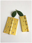 Bright Golden Plate Stainless Steel Ball Bearing Hinges Heavy Duty Smooth Surface