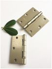 Two Ball Ball Bearing Hinges For Interior Doors Satin Nickel Steel High Durability