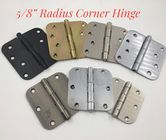 5/8 Inch Radius Corner Square Metal Door Hinges For 30-55 Days Delivery