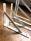 Angle Steel Grey Iron Shelf Brackets Corner Support For Furniture Hardware Fitting