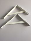 10 Inch 30mm Corner Shelf Bracket Adjustable Angle Metal Shelving Brackets