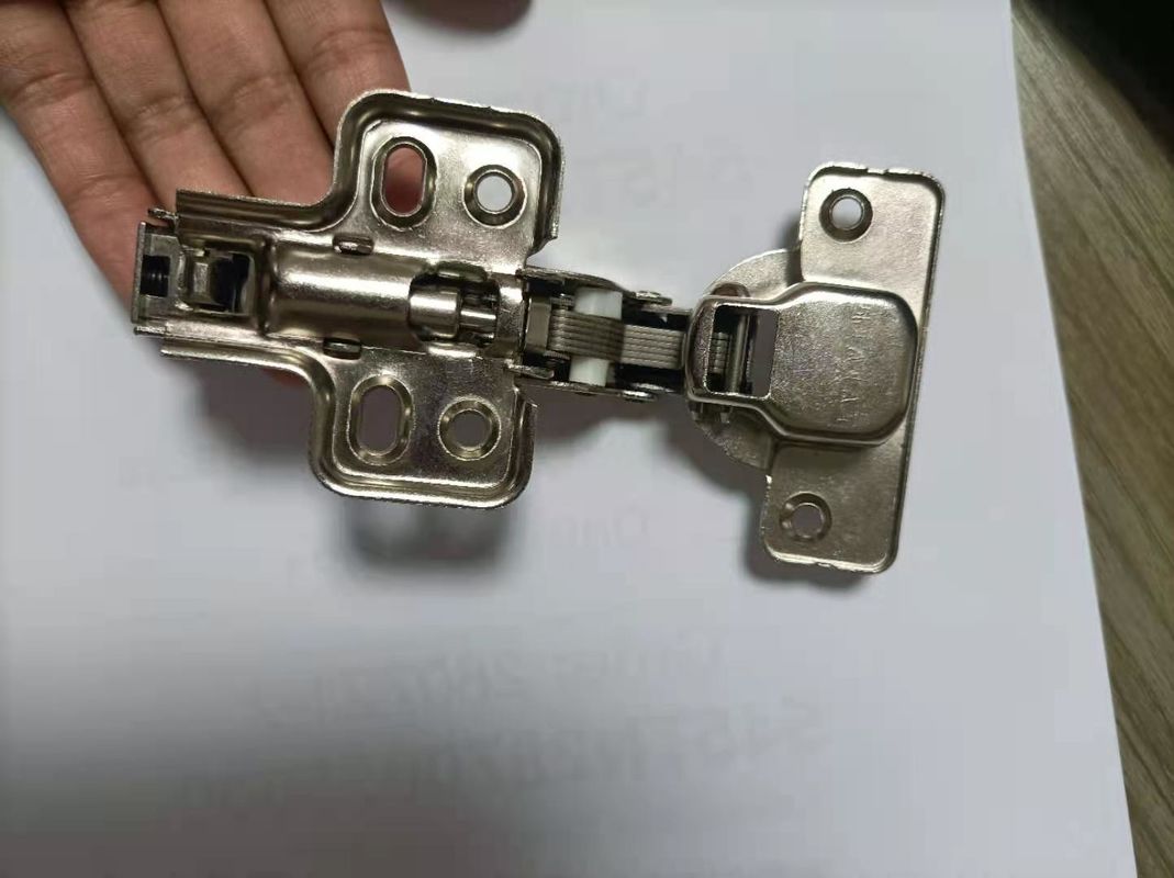 Heavy duty soft closing hydraulic hinges inset hinge half overlay hinge