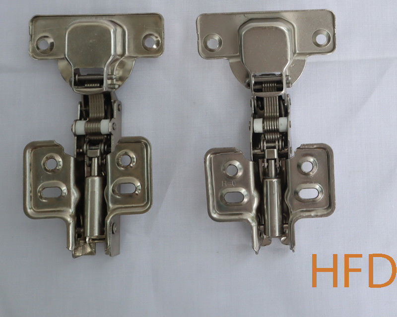Adjustable 3d Stainless Steel 201 Soft Close Cabinet Hinges 35mm Cup