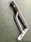 L type  steel reinforce Wall Bracket Corner Glass Angle Steel Brackets 3.0mm