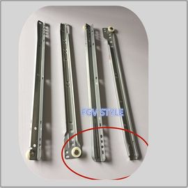 Low Impaction Ball Bearing Drawer Runners , Dresser Drawer Slides Undermount For Cabinet Furniture Fitting