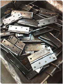 OEM ODM Silver Front Door Hinges , Furniture Decorative Metal Hinges For Wooden Doors