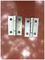 Wooden Case Commercial Metal Door Hinges Anti Rust Oil Painting Unpolished Silver Color
