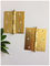 Square Type 4 Inch Solid Brass Door Hinges Bb Print Loose Pin Easy Installation