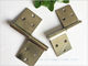 Bright Color 3&quot; Brass Lift Off Hinges Zinc Plated Metal Material  1.0mm Thickness