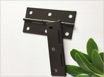 Black Color Painting Heavy Duty Door Hinges ,  Durable Garage Door Hinges Water Proof