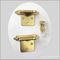Yellow Color Chrome Butterfly Cabinet Hinges  Self Closing For Kitchen Cabinet Door