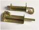 Yellow Zinc Door Bolts And Latches Long Working Life Anti Rust Water Proof