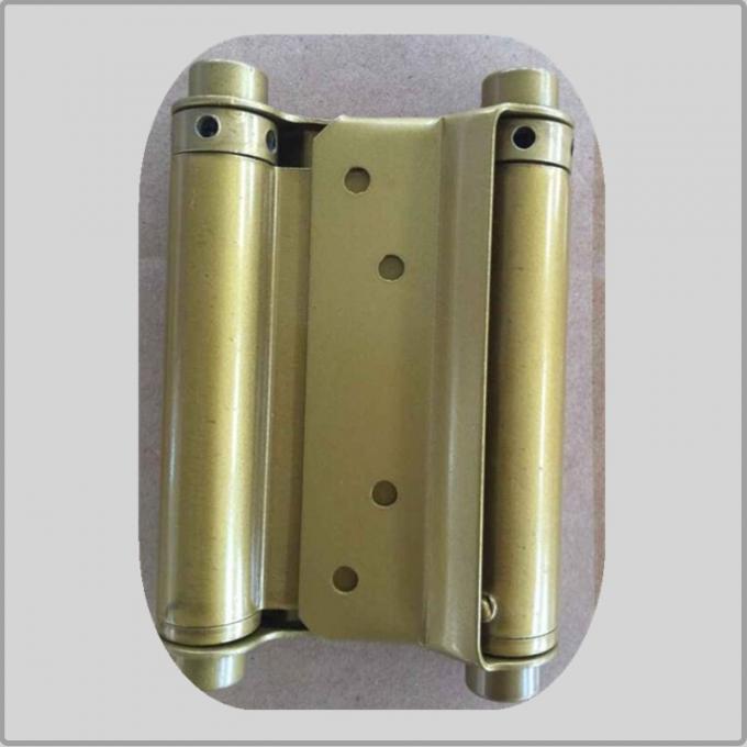 Steel Iron Metal Material Spring Loaded Hinges Double Action Small Size